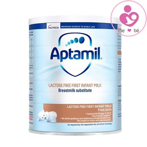 Sữa Aptamil Lactose Free cho bé bất dung nạp lactose hộp 400g