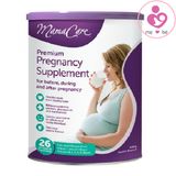 Sữa bầu MamaCare Premium Pregnancy Supplement dành cho phụ nữ mang thai và cho con bú hộp 800g