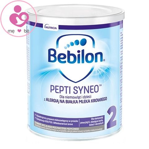 Sữa Bebilon Pepti Syneo số 2 của Ba Lan cho trẻ từ 6-12 tháng dị ứng đạm sữa bò hộp 400g