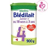 Sữa Blédilait Junior+ số 4 của Pháp cho trẻ từ 18 tháng - 3 tuổi