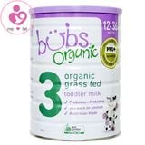 Sữa bò hữu cơ Bubs Organic số 3 toddler milk cho bé từ 1-3 tuổi