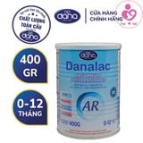 Sữa Danalac AR Formula của Thụy Sỹ cho trẻ 0-12 tháng hay nôn trớ, trào ngược nhẹ hộp 400g
