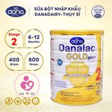 Sữa Danalac Gold pro+ số 2 của Thụy Sĩ cho bé 6-12 tháng