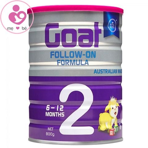 Sữa dê Hoàng Gia Úc Goat Follow-On Formula 2 cho bé từ 6-12 tháng tuổi