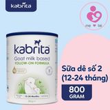 Sữa dê Kabrita số 2 nhập khẩu Hà Lan cho trẻ từ 12-24 tháng