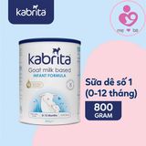 Sữa dê Kabrita số 1 nhập khẩu Hà Lan cho trẻ từ 0-12 tháng