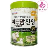 Sữa dê With Mom số 1 của Hàn Quốc cho trẻ từ 0-6 tháng tuổi