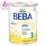 Sữa Nestle BEBA 3 của Đức cho bé từ 10 tháng biếng ăn, chậm lên cân, táo bón hộp 800g