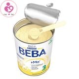Sữa Nestle BEBA 3 của Đức cho bé từ 10 tháng biếng ăn, chậm lên cân, táo bón hộp 800g