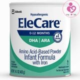 Sữa Elecare của Abbott Mỹ cho trẻ từ 0-12 tháng dị ứng sữa bò, bệnh lý đường ruột hộp 400g