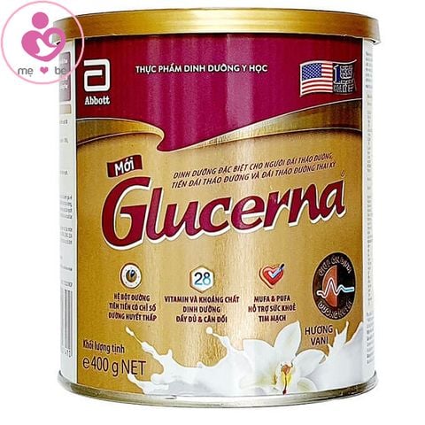 Sữa Glucerna cho người bệnh tiểu đường, tiểu đường thai kỳ