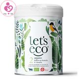 Sữa hữu cơ Let’s Eco số 2 của Đan Mạch cho trẻ trên 6 tháng tuổi