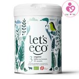 Sữa hữu cơ Let’s Eco số 3 của Đan Mạch cho trẻ trên 10 tháng tuổi