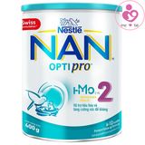 Sữa Nan Optipro số 2 Thuỵ Sĩ cho bé từ 6-12 tháng