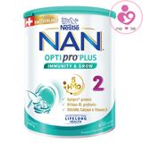Sữa Nan OPTIproPLUS immunity & grow số 2 cho bé 6-12 tháng tuổi