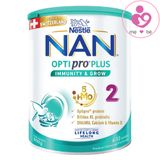 Sữa Nan OPTIproPLUS immunity & grow số 2 cho bé 6-12 tháng tuổi