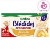 Sữa nước Bledina Bledidej croissance của Pháp cho trẻ từ 12 tháng tuổi lốc 4 hộp