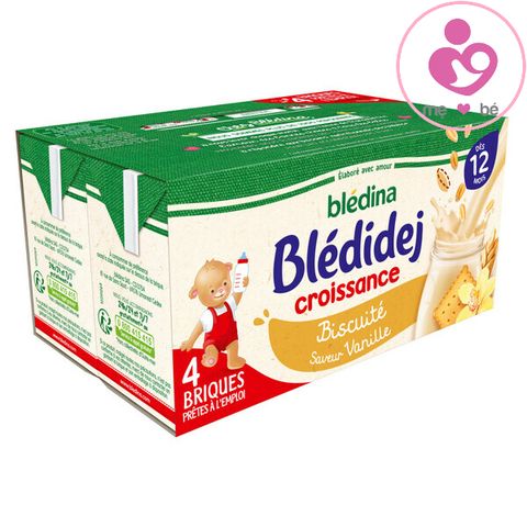 Sữa nước Bledina Bledidej croissance của Pháp cho trẻ từ 12 tháng tuổi lốc 4 hộp