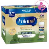 Sữa nước Enfamil ProSobee Soy của Mỹ cho trẻ 0-12 tháng dị ứng đạm sữa bò bất dung nạp lactose