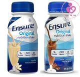 Sữa nước Ensure Original nội địa Mỹ hương vani/socola thùng 30 chai