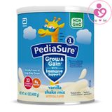 Sữa Pediasure Grow & Gain nội địa Mỹ cho bé từ 1 tuổi hộp 400g (mẫu mới 2023)