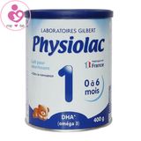 Sữa Physiolac số 1 của Pháp cho bé 0-6 tháng