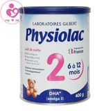 Sữa Physiolac số 2 của Pháp cho bé 6-12 tháng