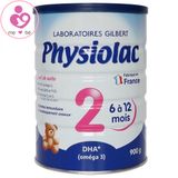 Sữa Physiolac số 2 của Pháp cho bé 6-12 tháng