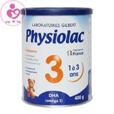 Sữa Physiolac số 3 của Pháp cho bé từ 1-3 tuổi