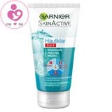 Sữa rửa mặt Garnier Skinactive Hautklar 3 in 1 cho da mụn và nhờn của Đức tuýp 150ml