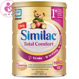 Sữa Similac Total Comfort số 1+ cho bé từ 12 tháng bị đầy hơi, tiêu chảy, bất dung nạp lactose quấy khóc
