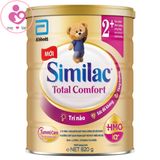 Sữa Similac Total Comfort số 2+ cho bé từ 2 tuổi bị đầy hơi, tiêu chảy, bất dung nạp lactose quấy khóc