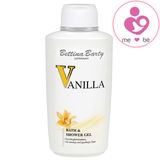 Sữa tắm Bettina Barty Vanilla Bath & Shower Gel của Đức chai 500ml