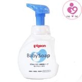 Sữa tắm dịu nhẹ cho trẻ sơ sinh Pigeon Baby Soap nội địa Nhật chai 500ml