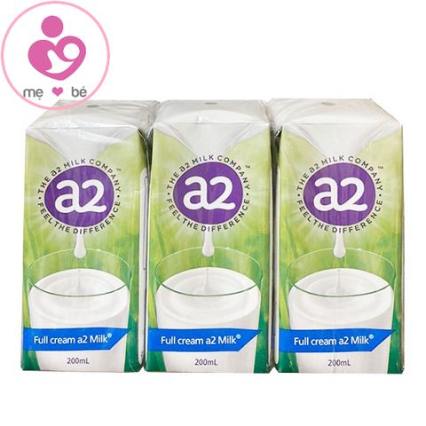 Sữa tươi A2 Full Cream Milk của Úc thùng 24 hộp
