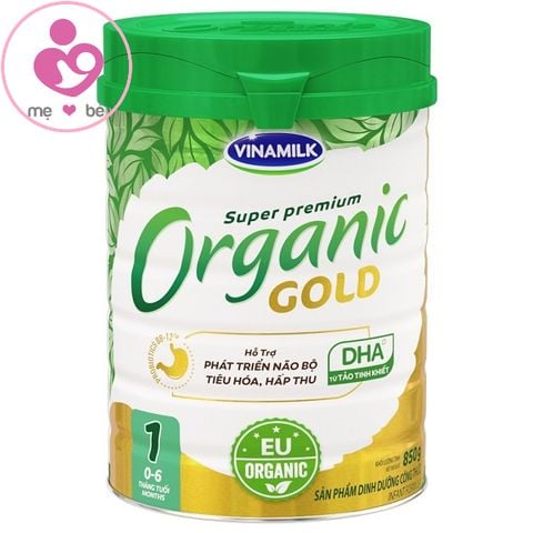 Sữa bột Vinamilk Organic Gold số 1 cho trẻ từ 0-6 tháng