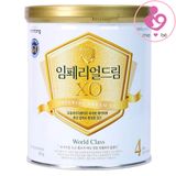 Sữa XO số 4 của Hàn Quốc cho trẻ từ 1-3 tuổi