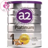 Sữa A2 Platinum số 1 của Úc cho trẻ từ 0-6 tháng tuổi hộp 900g