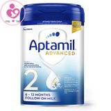 Sữa Aptamil Advanced số 2 của Anh cho trẻ 6-12 tháng hộp 800g (mẫu mới 2022)