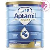 Sữa Aptamil Gold Plus số 1 của Úc cho trẻ từ 0-6 tháng hộp 900g