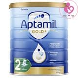 Sữa Aptamil Gold Plus số 2 của Úc cho trẻ từ 6-12 tháng hộp 900g
