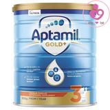 Sữa Aptamil Gold Plus số 3 của Úc cho trẻ 1-2 tuổi hộp 900g