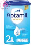 Sữa Aptamil Pronutra số 2 của Đức cho trẻ từ 6-12 tháng tuổi