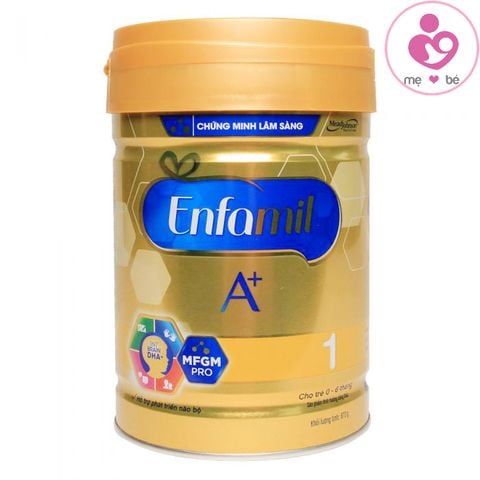 Sữa Enfamil A+ 360 Brain DHA+ số 1 cho bé từ 0-6 tháng