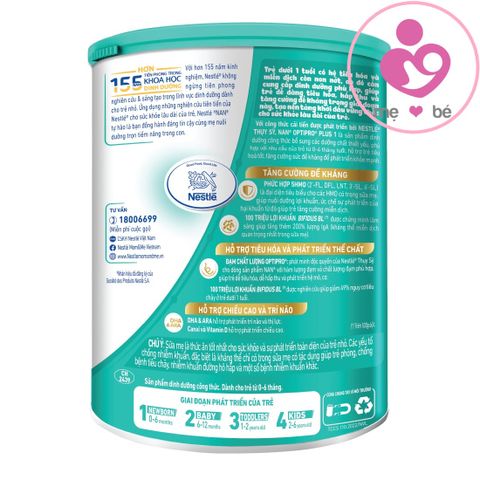 Sữa Nan OPTIproPLUS immunity & grow số 1 cho bé 0-6 tháng tuổi