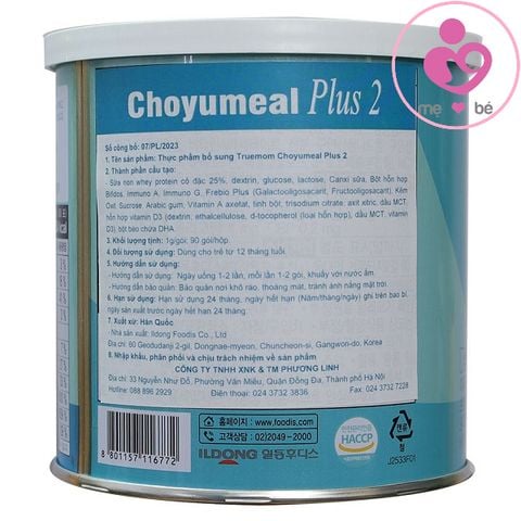 Sữa non ILDONG 2 của Hàn Quốc cho trẻ từ 1-9 tuổi hộp 90 gói