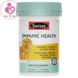 Viên nhai Swisse Kids Immune Health của Úc tăng cường hệ miễn dịch cho bé từ 2 tuổi lọ 60 viên