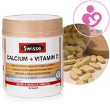 Viên uống chống loãng xương và tăng cường canxi Swisse Ultiboost Calcium + Vitamin D của Úc lọ 150 viên