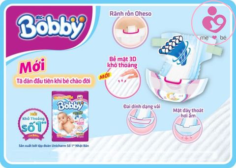 Tã dán Bobby siêu mỏng size XXL 19 miếng cho bé >16 kg