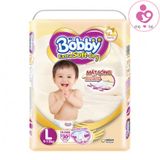 Tã dán Bobby Extra Soft Dry size L cho bé 9-13 kg